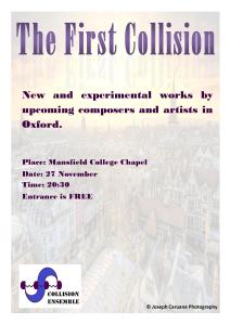 The First Collision – The Oxford Culture Review