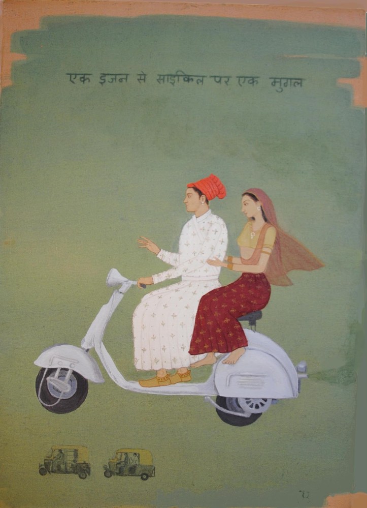 Mughal on a Vespa ⓒ Jethro Buck