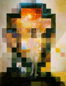 Salvador Dali's portrait of Abraham Lincoln